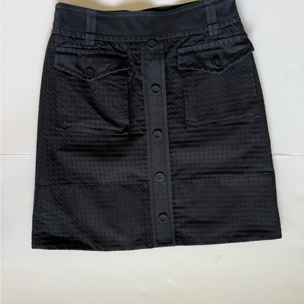 Marc By Marc Jacobs Black Waffle Skirt size 10